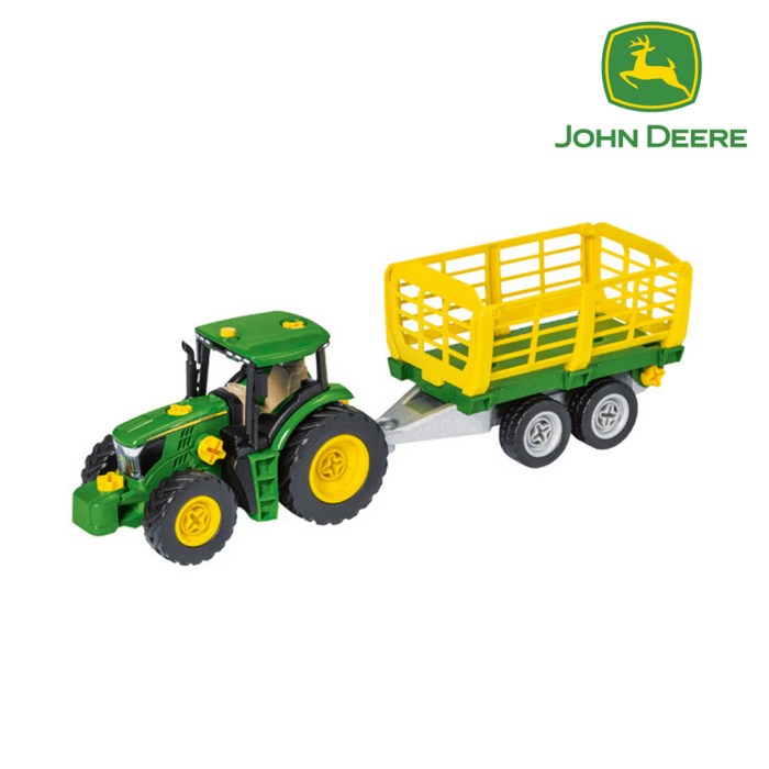 John Deere Build-A-Tractor & Hay Cart