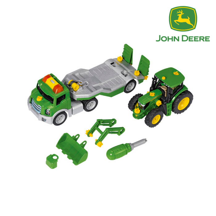 John Deere Transporter with Tractor