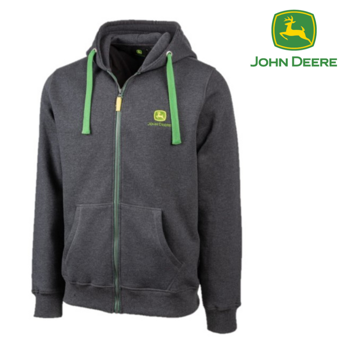 John Deere Hooded Sweat Jacket