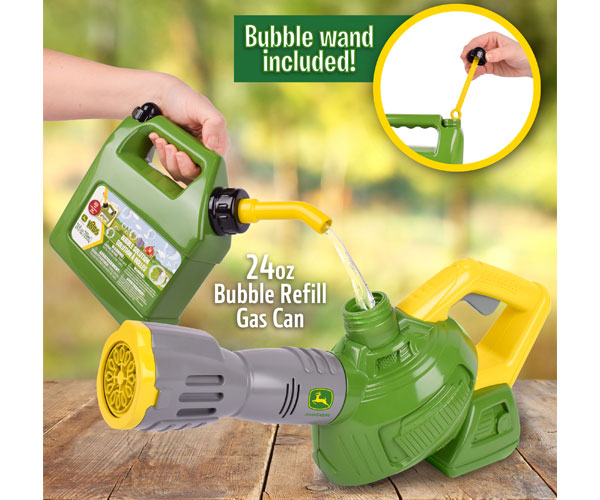 John Deere Bubble 'N' Fun Toy Leaf Blower