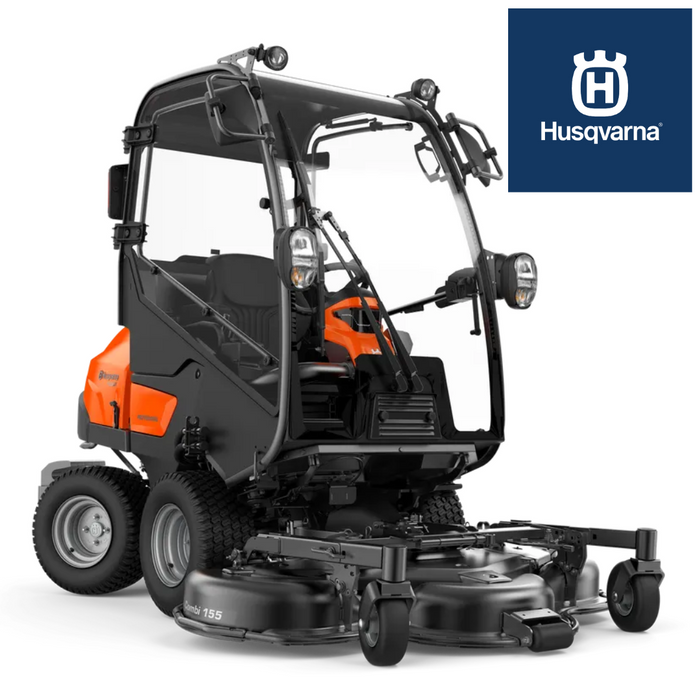 Husqvarna P 525DX Ride-On Mower with Cab