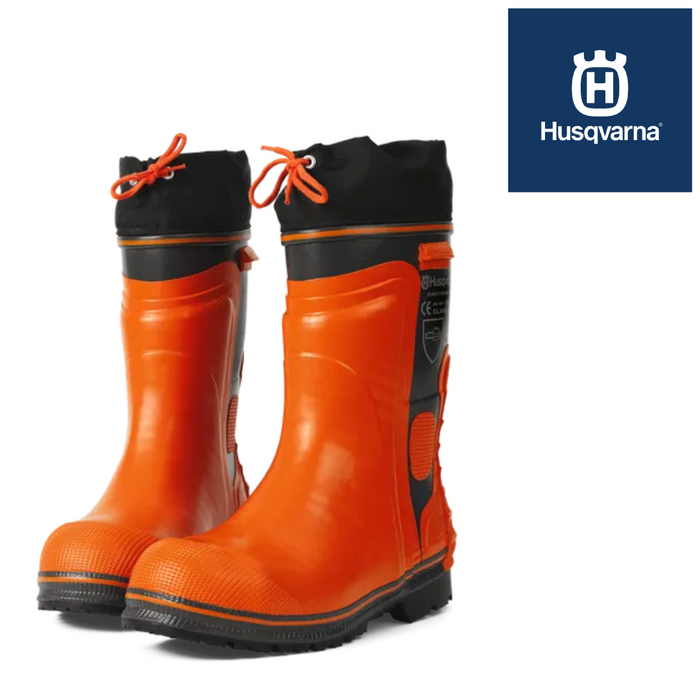 Husqvarna Functional 24 Rubber Boots with Chainsaw Protection / Class 2