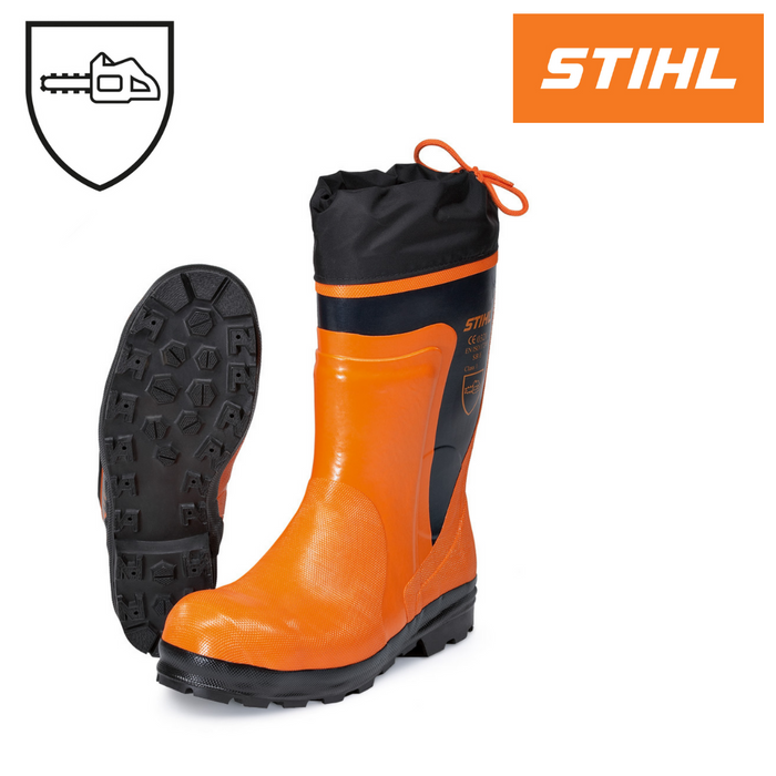 Stihl Function Rubber Chainsaw Boots - with Chainsaw Protection / Class 1