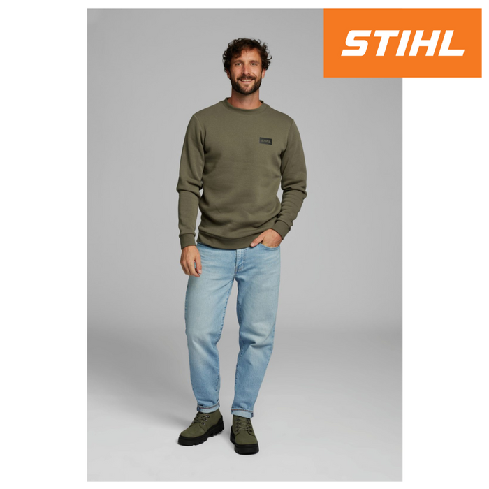 Stihl Logo Sweatshirt - Olive Green