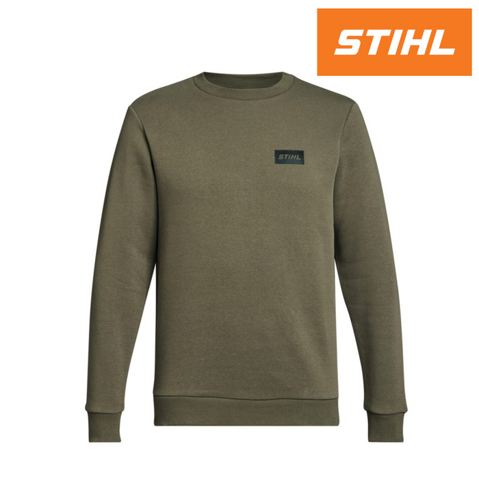 Stihl Logo Sweatshirt - Olive Green