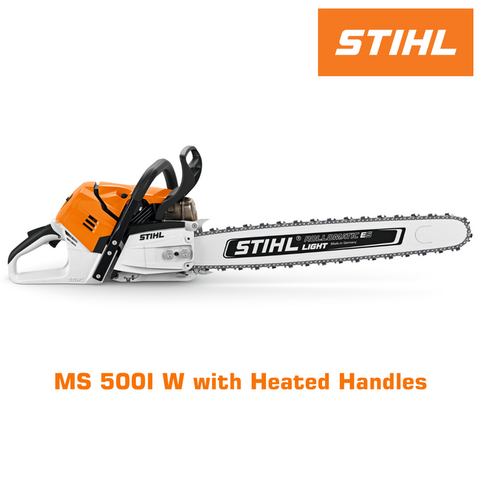 Stihl MS 500i W Petrol Chainsaw with Heated Handles