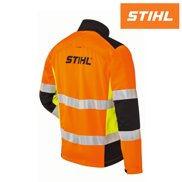 Stihl MS Protect Hi-Viz Jacket - with Chainsaw Protection / Class 1