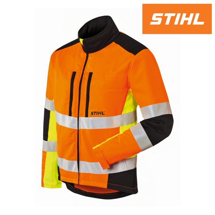 Stihl MS Protect Hi-Viz Jacket - with Chainsaw Protection / Class 1