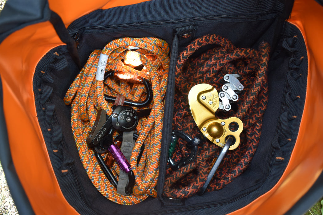 Harkie Sentry Rope Bag in Orange