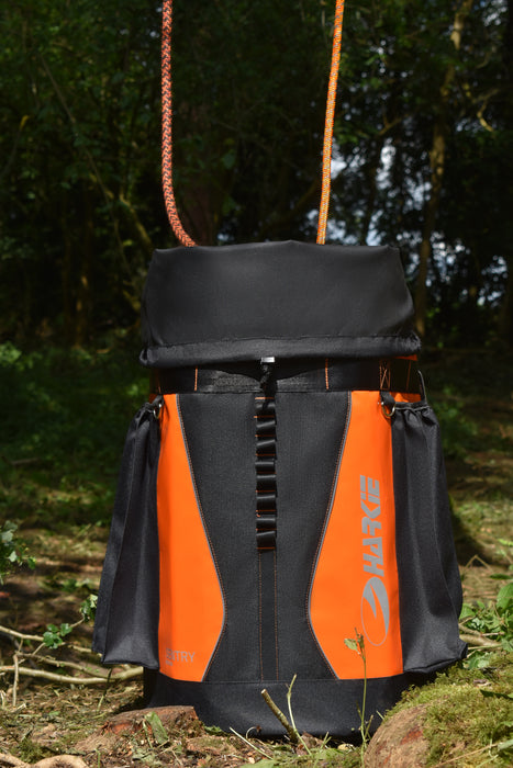 Harkie Sentry Rope Bag in Orange