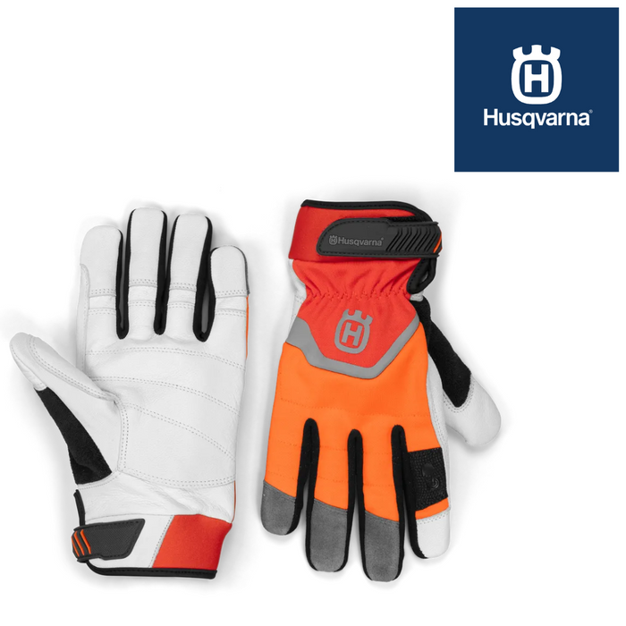 Husqvarna Technical 20 Gloves - with Class 1 Chainsaw Protection