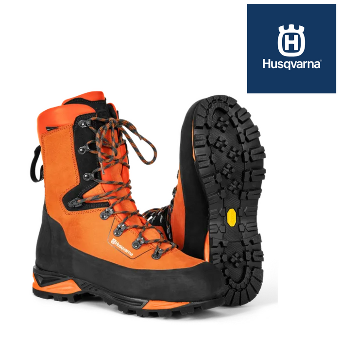 Husqvarna Technical 24 Leather Boots with Chainsaw Protection / Class 2