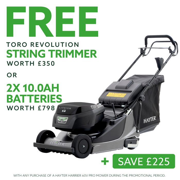 Hayter Harrier 48 PRO Battery Mower (60V) - Self Propelled