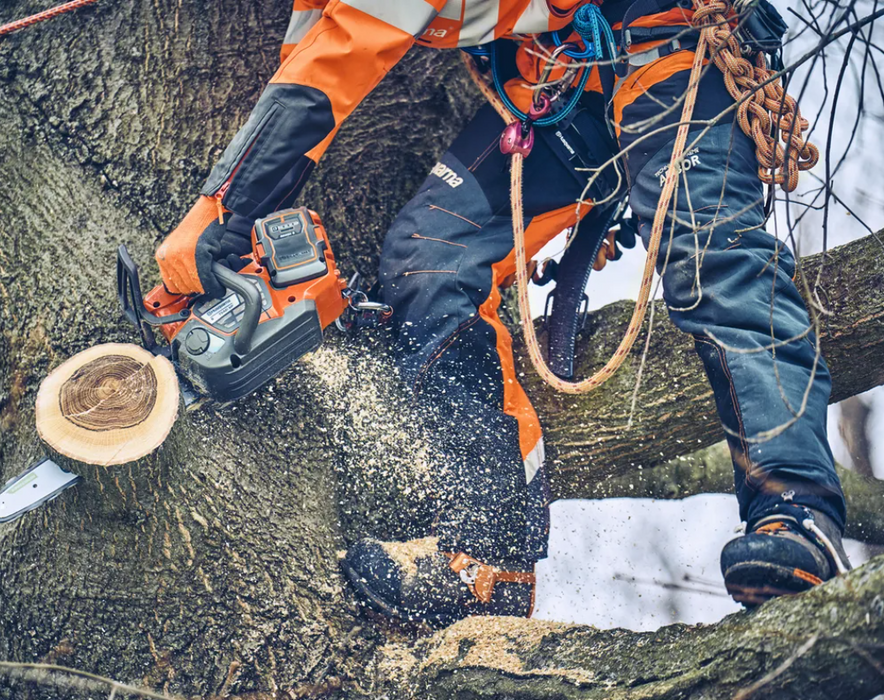 Husqvarna Climbing Rope in Orange