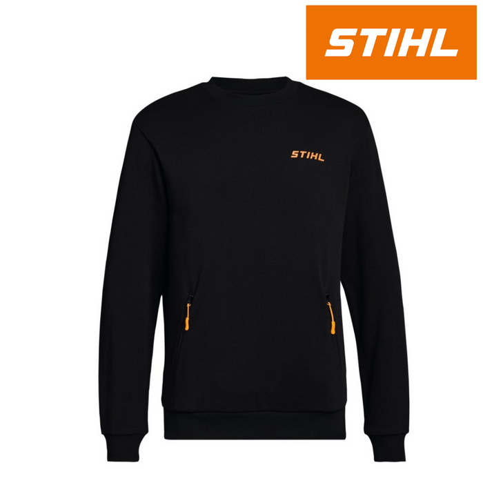 Stihl Logo Sweatshirt with Zip-Pockets