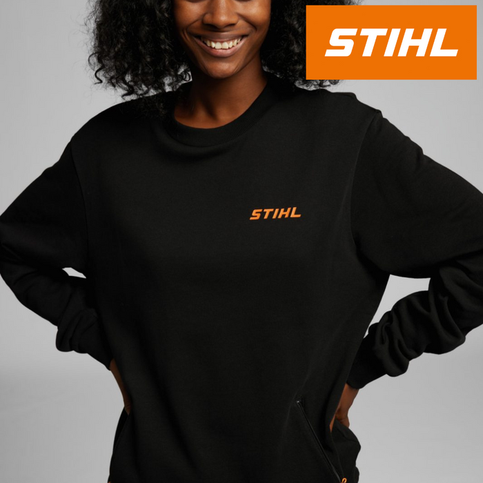 Stihl Logo Sweatshirt with Zip-Pockets