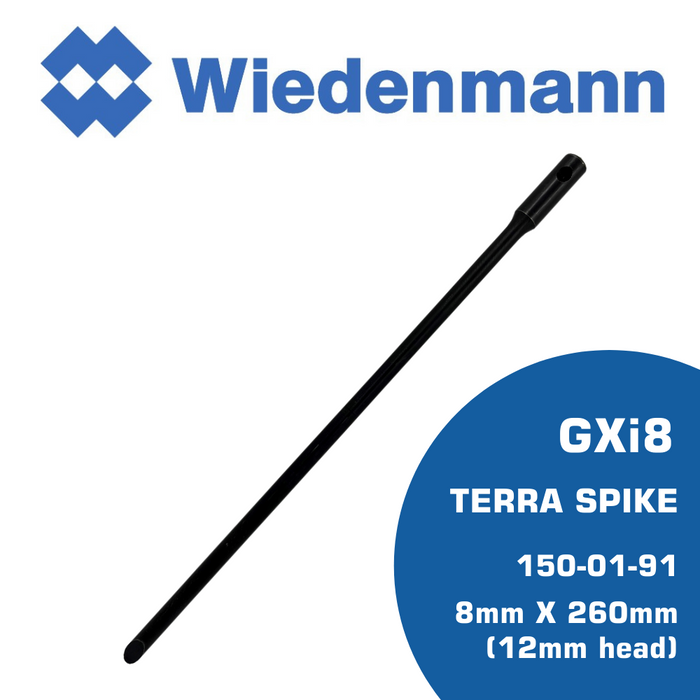 Wiedenmann GXi 8 Solid Tines: 8mm x 260mm