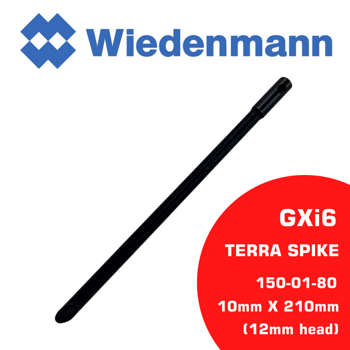 Wiedenmann GXi 6 Solid Tines: 10mm x 210mm