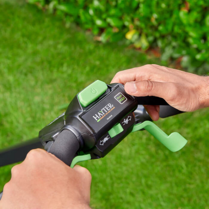 Hayter discount battery mower