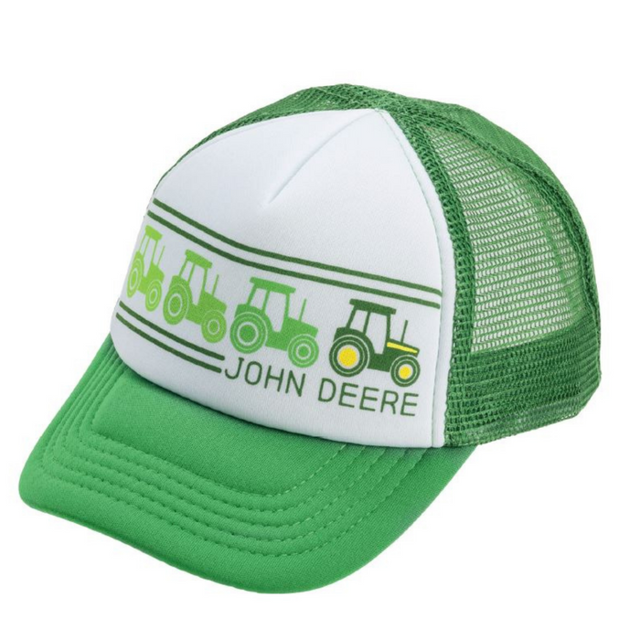 John Deere Kids Baseball Cap - Green Mesh