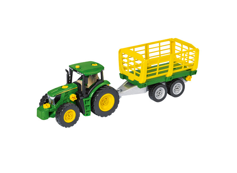 John Deere Build-A-Tractor & Hay Cart