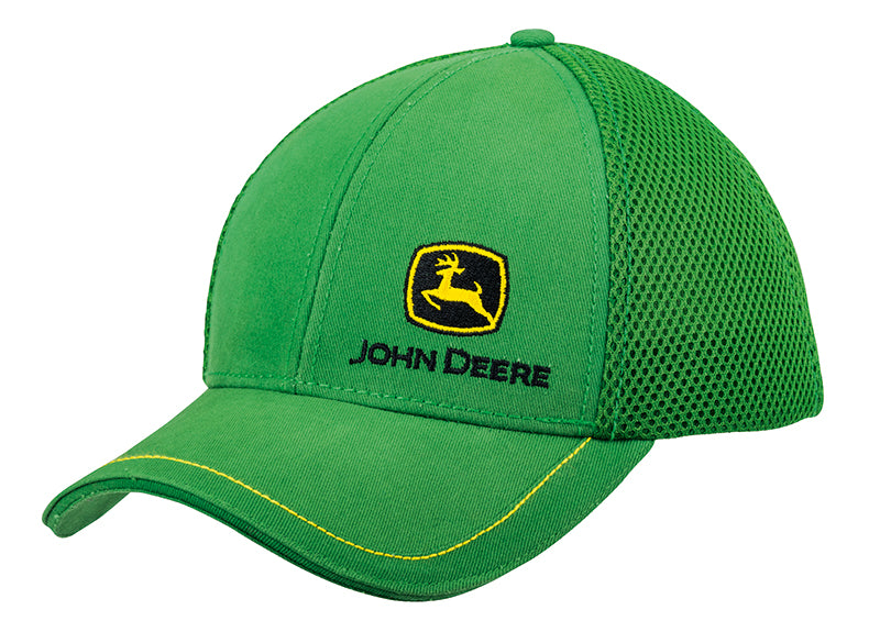 John Deere Baseball Cap (Mesh Logo Green)
