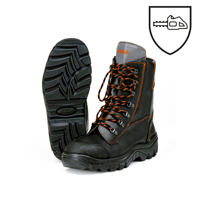 Stihl Dynamic Ranger Leather Chainsaw Boots - Class 1