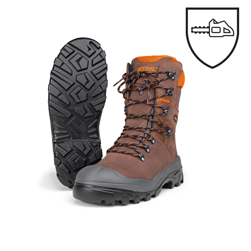Stihl steel online toe boots