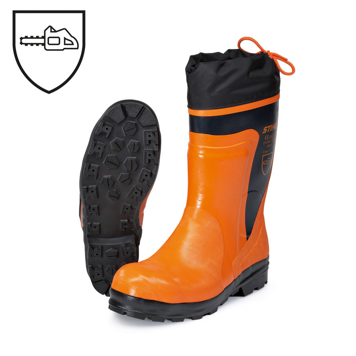 Stihl Function Rubber Chainsaw Boots - with Chainsaw Protection / Class 1