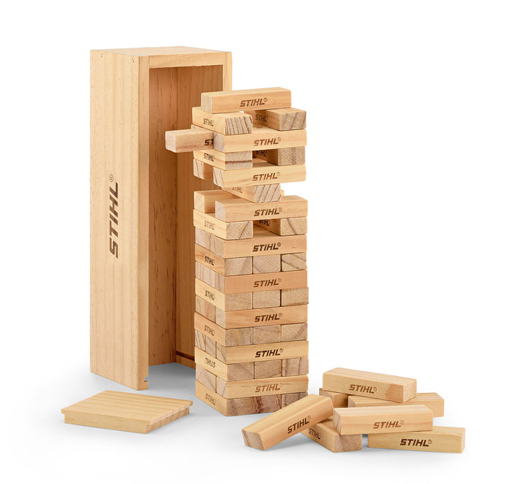 Stihl Wooden Tower Stacking Game